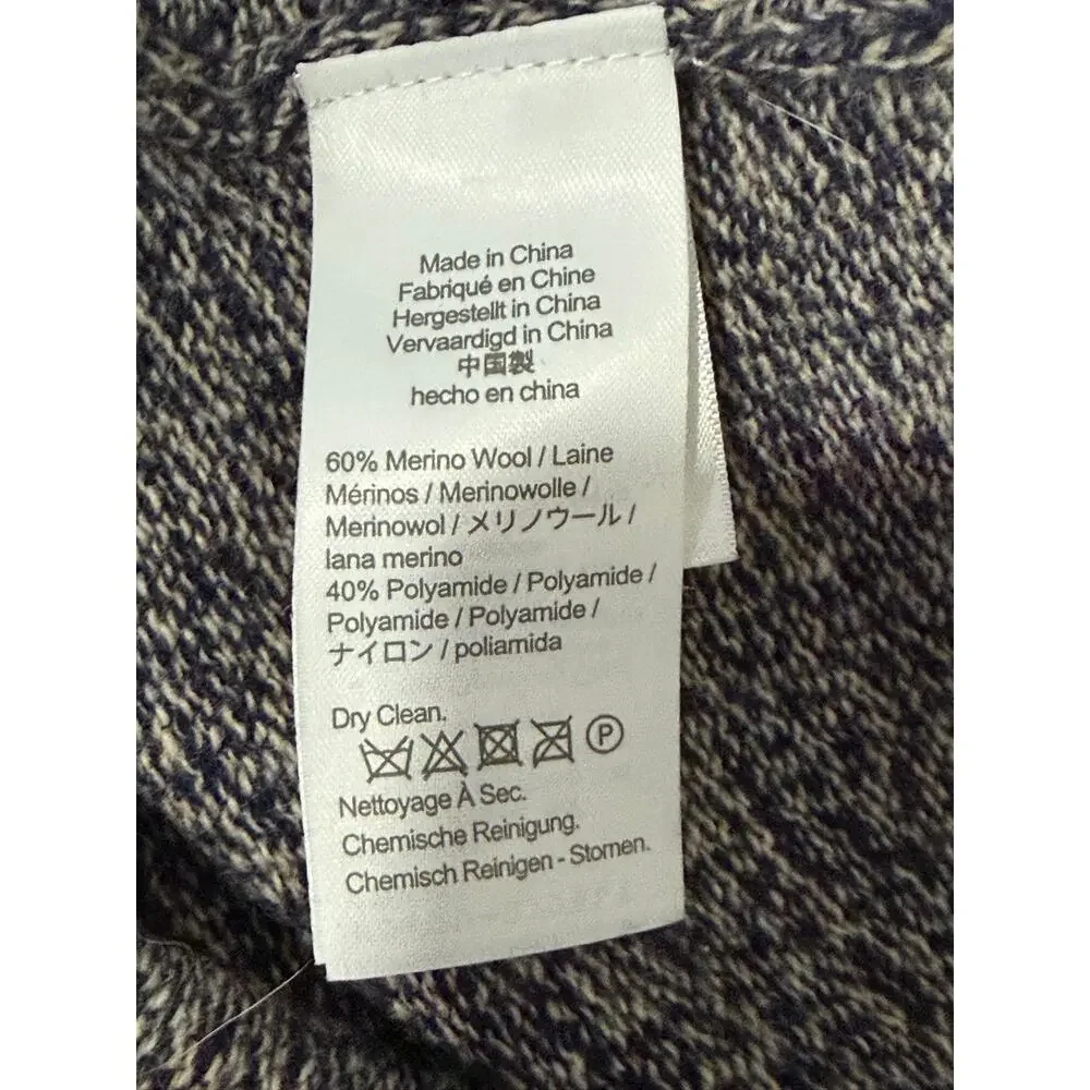 J.Crew Rugged Merino Wool Blend Crewneck Sweater XL